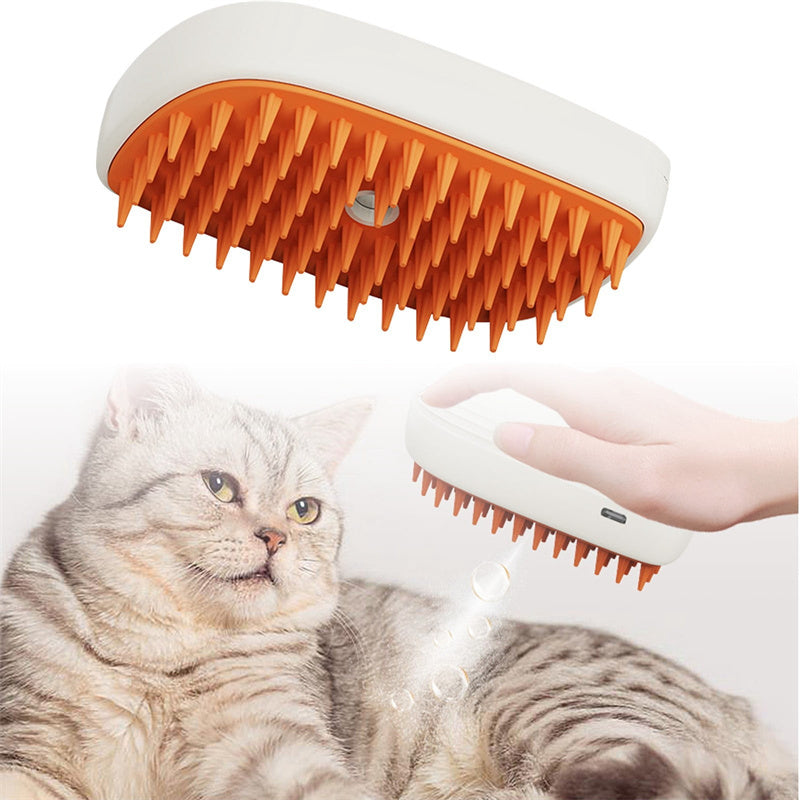 Rechargeable Pet Steam Brush