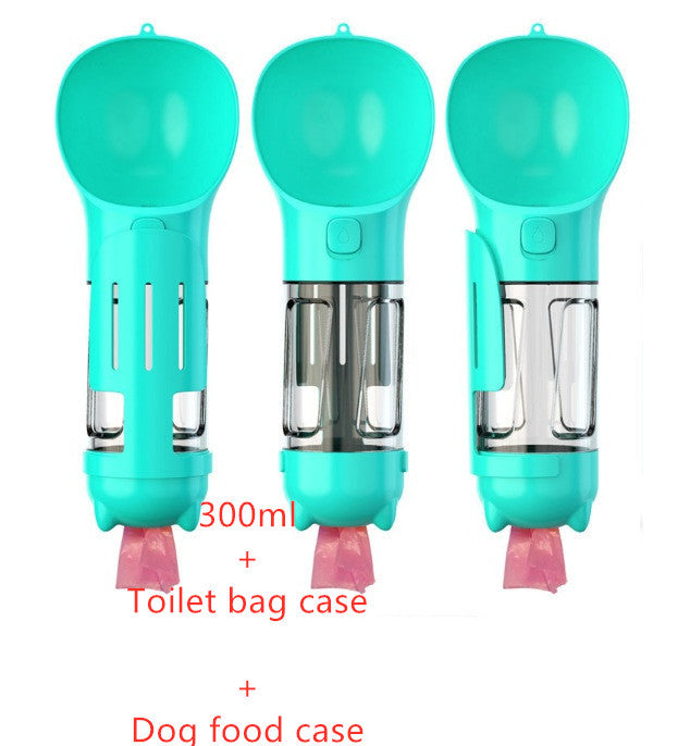 Portable Cat Outdoor Travel 3 In 1 Water Bottle