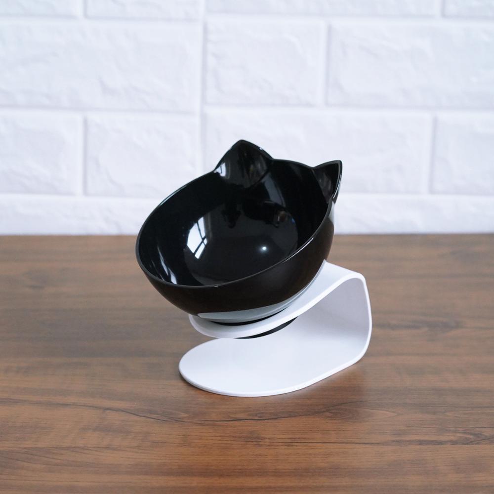 Transparent Inclined Food Bowl