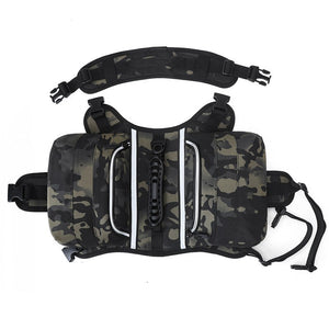 Dog Backpack Harness with Poop Bag Dispenser