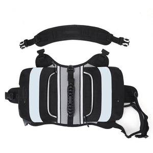 Dog Backpack Harness with Poop Bag Dispenser