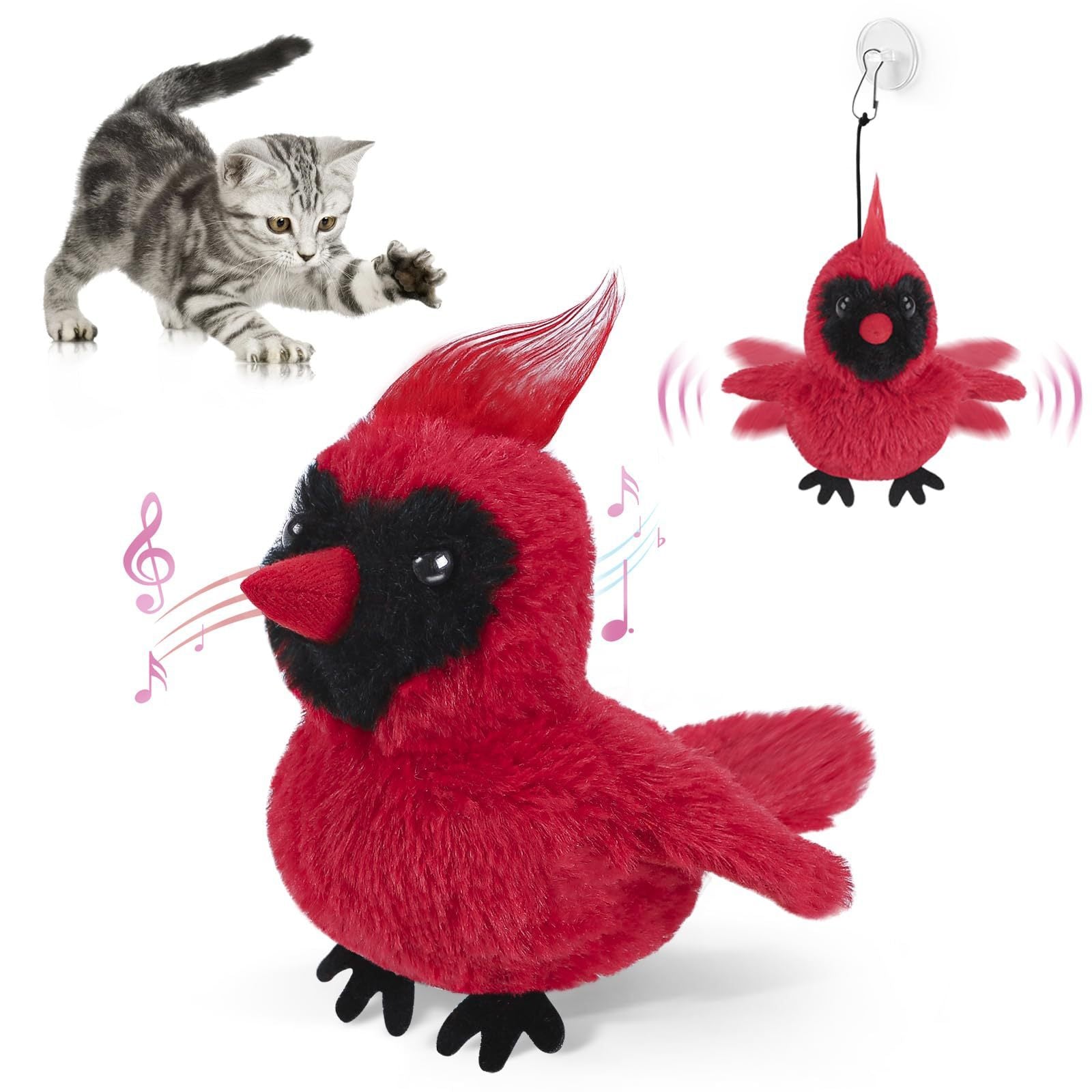 Flapping Bird Cat Toy